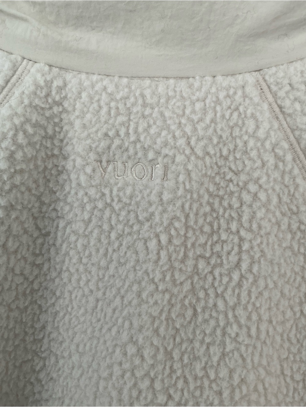 VUORI Alpine Full Zip Jacket | Bone | Size S - Picture 7 of 10